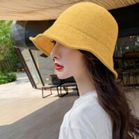 Mũ bucket vành nhỏ phong cách Hàn, nón chống nắng thời trang mới