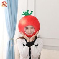 Mũ cà chua nhỏ ngộ nghĩnh Mũ nón lạ mắt Trang phục kỷ niệm