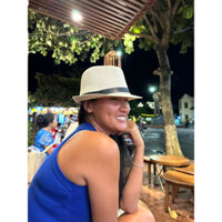 Mũ cao bồi ,nón cowboy chất liệu cói siêu đẹp cho nam nữ đội đi du lịch , đi dã ngoại