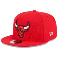 Mũ cao cấp NBA Chicago Bulls, mũ snapback cho nam nữ, mũ thể thao hip hop, mũ thêu 9FIFTY, mũ điều chỉnh