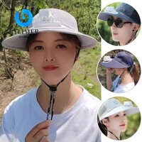 Mũ câu cá BTLIMER, Mũ quạt sạc chống tia cực tím có thể sạc lại, Vành lớn ngoài trời Chống nắng che nắng Mũ chống nắng Cắm trại đi bộ đường dài