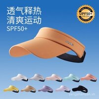 Mũ che nắng chạy bộ, mũ nylon nhanh khô, mũ tennis thể thao ngoài trời, mũ chống tia UV