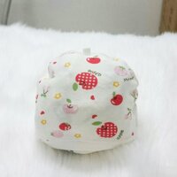 Mũ che thóp cho bé sơ sinh chất liệu cotton mềm mịn bảo vệ bé khỏi thời tiết lạnh