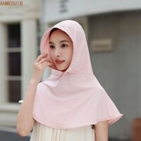 Mũ chống nắng AHMEDUIB Ice Silk, Khăn choàng chống nắng vành rộng Mũ ngư dân, Mũ che nắng chống tia cực tím thông thường Mũ leo núi Mũ đi bộ đường dài