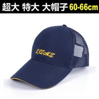 Mũ chống nắng đầu lớn cho nam, mũ bóng chày sâu oversized mùa hè, mũ tennis lớn thoáng khí, mũ lưới nhanh khô cho nữ