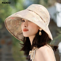 Mũ chống nắng hoa thanh lịch Mandu