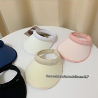 Mũ chống nắng lụa băng uv Hàn Quốc Mũ chống nắng không đỉnh che nắng che mặt Mũ chống tia cực tím 1.13