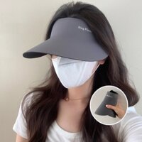 Mũ Chống Nắng Nón Nửa đầu Không Đường May Có Thể Gấp Gọn Nữ