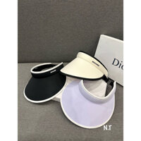 Mũ chống nắng thời trang, nón nữa đầu rộng vành