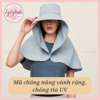 Mũ chống nắng vành rộng dành cho nữ, bảo vệ da dưới tác động của ánh nắng mặt trời LyLy, chống tia UV