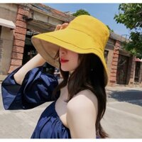 Mũ Chống Tia UV 2 Mặt Cao cấp - Mũ Rộng Vành