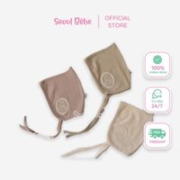 Mũ chóp buộc dây cho bé hoạ tiết thỏ Rabbit Peekaboo xuân hè 2022