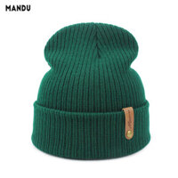 Mũ chui đầu sợi dệt kim Mandu mũ vành
