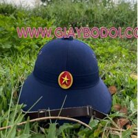 Mũ Cối Bộ Đội Xanh Đen - HQ