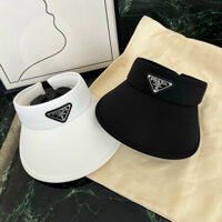 Mũ cói đi biển nón cói nửa đầu Chống năng phong cách HÀN QUỐC