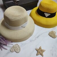 Mũ cói đi biển nữ Gaucho lồng đèn tiểu thư cao cấp, Nón cói đi biển nữ Gaucho lồng đèn tiểu thư cao cấp MULIE SHOP A2