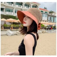 Mũ cói đi biển siêu xinh