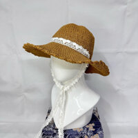 Mũ cói đi biển thời trang chống nắng