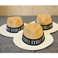 Mũ cói đi biển vành rộng , mũ phớt cói panama cho nam và nữ A1 mẫu mới