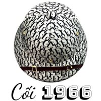 Mũ cối Dior đen trắng