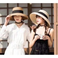 Mũ cói lồng đèn, hình chuông đi biển,đi chơi,chế nắng, bụi