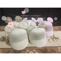 Mũ cói micky