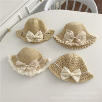 Mũ cói mũ đi biển cho bé