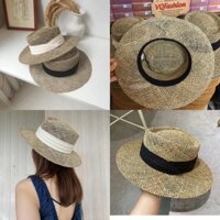 Mũ cói Panama đi biển chụp hình siêu xinh_nón cói 2022