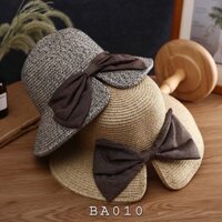 Mũ cói rộng vành chống nắng thời trang