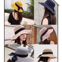 Mũ Cói Rộng Vành Siêu Mềm Mẫu Mới.