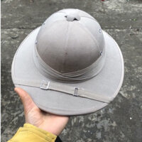 Mũ cối vải bác hồ form chuẩn loại 1 chất liệu cốt gỗ ép loại nhẹ phù hợp cho bố, ông và người trung niên đội