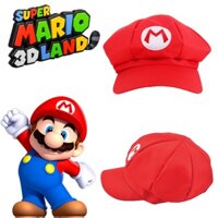 Mũ Cotton Hóa Trang Nhân Vật Hoạt Hình Super Mario Bros Cổ Điển Cho Bé