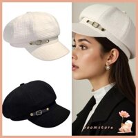 Mũ Cotton thoáng khí Boom Cặp đôi Mũ quân đội đa năng Mũ thể thao viền lớn