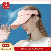 Mũ đánh golf nữ nửa đầu thể thao chống nắng thời trang MG036 - Hồng