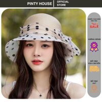 Mũ Đi Biển Chống Nắng Mùa Hè Chống Tia Cực Tím Thời Trang, Nón Chống Nắng Nữ Vành Rộng Chống Tia UV (freeship)