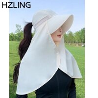 Mũ đi biển HZLING, Mũ xô lớn vành lớn, Chống tia cực tím Bao gồm tất cả Mũ ngư dân khô nhanh Thể thao ngoài trời