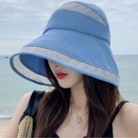 Mũ đi nắng chống uv phong cách hàn, nón vành nữ  thời trang
