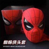 Mũ đội đầu người nhện Mặt nạ mắt có thể di chuyển tự động Mặt nạ tùy chỉnh Winkable Ngộ nghĩnh Cao su ngộ nghĩnh