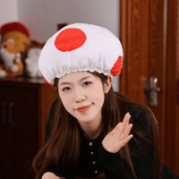 Mũ Đội Đầu Trò Chơi Vui Nhộn Mũ Lớn Dễ Thương Mặc One Piece 4.1 Nấm Ảnh Sáng Tạo Mũ Đội Đầu Búp Bê Thể Hiện Đầu Nấm