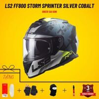 Mũ Fullface LS2 FF800 Storm Sprinter Cobalt