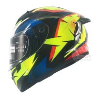 Mũ fullface Yohe 978 Plus Kakalot có đuôi gió