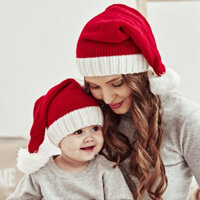 Mũ Giáng Sinh Mũ Đan Ấm Mùa Đông Cho Mẹ & Bé Mũ Beanie Quả Bông Cho Cha Mẹ Và Con Cái Giáng Sinh Mũ Đan Ông Già Noel Quà Tặng Ngày Lễ Giáng Sinh Và Đồ Dùng Tiệc Tùng Cho Trẻ Em Và Người Lớn