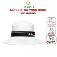 Mũ Golf Nữ Vành Rộng GOLF AHEAD Chất liệu thoáng khí công nghệ chống tia UV hoàn hảo - HC GOLF