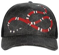 Mũ Gucci GG Supreme ‘Black Grey’ 426887-4HB10-1060