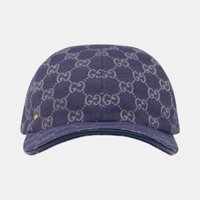 MŨ GUCCI XANH LOGO GG 748475 4HG62 4468