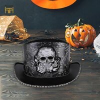 Mũ Halloween Top Mũ Retro Ảo Thuật Gia Mũ Đội Đầu Cho Ngày Lễ Hóa Trang Cosplay