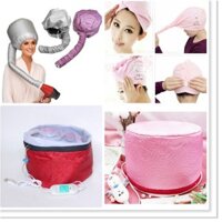 Mũ hấp dầu tóc dùng Máy sấy tóc tại nhà