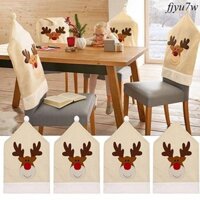 Mũ Hươu Ghế Có Sáng Tạo Trang Trí Giáng Sinh Ghế Ăn Tối Nắp Trang Trí