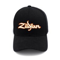 Mũ in zildjian cổ điển chũm chọe unisex nam nữ mũ cotton