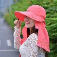 Mũ kèm khăn che mặt